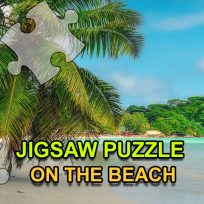 poster of Jigsaw Puzzle On The Beach game