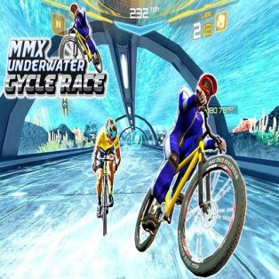 ملصق اللعبة Underwater Bicycle Racing Tracks : BMX Impossible Stunt