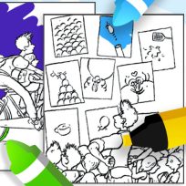 poster of Coloring Mees Kees game