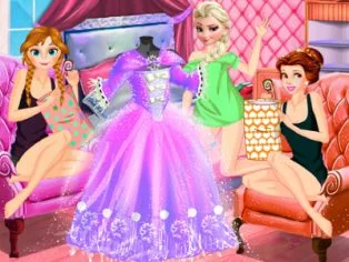 poster of Princesses Dreamy Dress! game