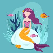 ملصق اللعبة Mermaid Jigsaw