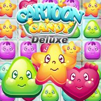 ملصق اللعبة Cartoon Candy Deluxe