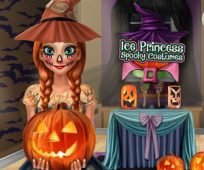 poster of Ice Princess Halloween Costumes game