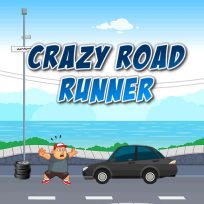 poster of Crazy Road Runner game