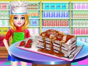 poster of Play Ice Cream Sandwich Cake Game Online 2024 game