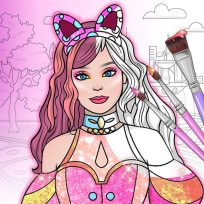 ملصق اللعبة Dress Up Games & Coloring Book