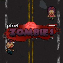 ملصق اللعبة Pixel Zombies