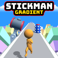 ملصق اللعبة Stickman Gradient