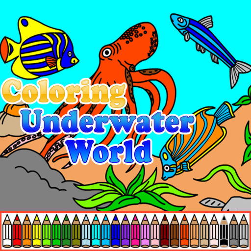 poster of Play Coloring Underwater World Game Online 2024 game