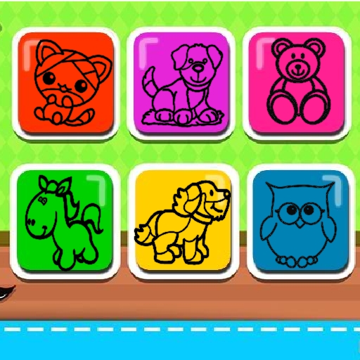 poster of Play Easy Kids Coloring Game Game Online 2024 game