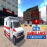 poster of Ambulance Rescue Simulator : City Emergency Ambulance game