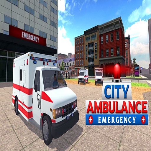 poster of Play Ambulance Rescue Simulator : City Emergency Ambulance Game Online 2024 game