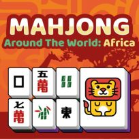 ملصق اللعبة Mahjong Around The World Africa