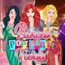 poster of Princesses Pop Party Trends game