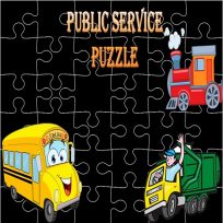 ملصق اللعبة Public Service Puzzle