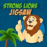 ملصق اللعبة Strong Lions Jigsaw