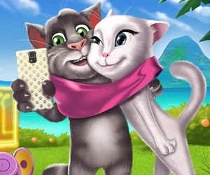 poster of Play Kittens Selfie Time Game Online 2024 game