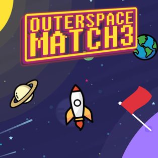 poster of Outerspace Match 3 game