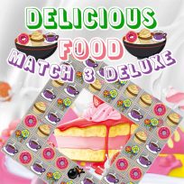 poster of Delicious Food Match 3 Deluxe game