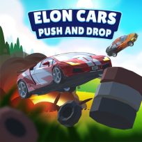 ملصق اللعبة Elon Cars: Push and Drop