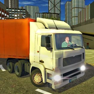 poster of Real City Truck Simulator game