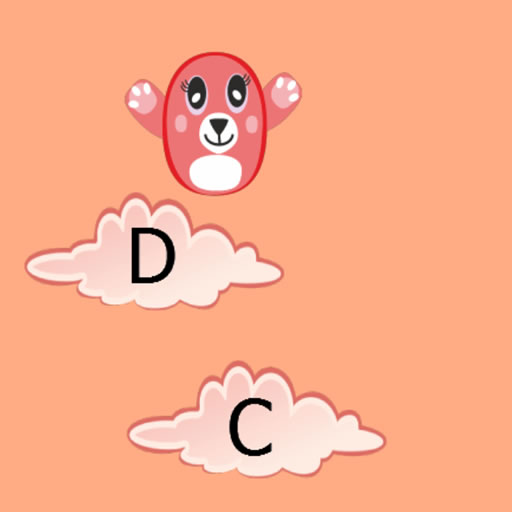 poster of Play Alphabet Jump Game Online 2024 game