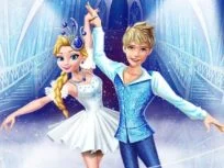 poster of Elsa and Jack Ice Ballet game