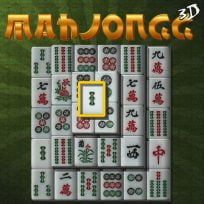 ملصق اللعبة 3D Mahjong