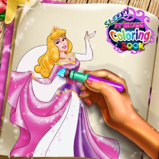 poster of Sleepy Princess Coloring Book game