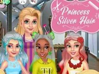 poster of Princess Silver Hairstyles game