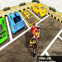 poster of Bike Parking Simulator Game 2019 game