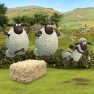 ملصق اللعبة Shaun The Sheep Alien Athletics