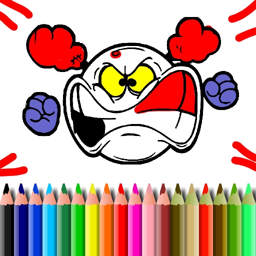 poster of Play BTS Emoji Coloring Game Online 2024 game