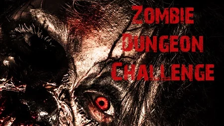 poster of Play Zombie Dungeon Challenge Game Online 2024 game