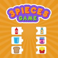 ملصق اللعبة 3 PIECES GAME