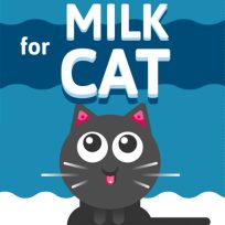 ملصق اللعبة Milk For Cat