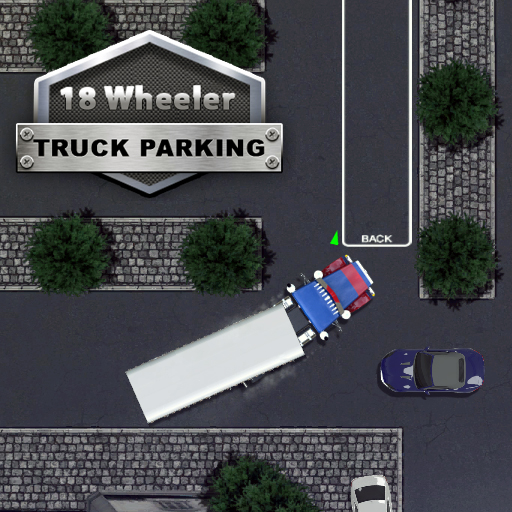 poster of Play 18 Wheeler Truck Parking Game Online 2024 game