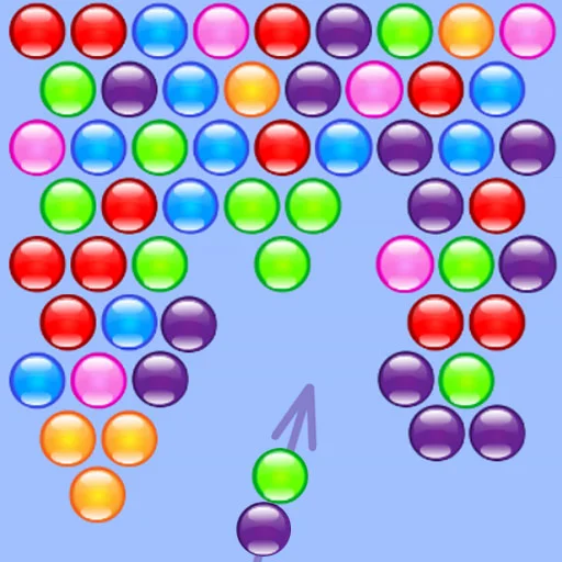 poster of Play Bubble Hit Game Online 2024 game