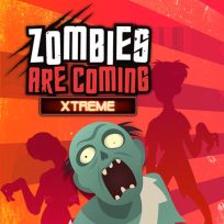 ملصق اللعبة Zombies Are Coming Xtreme