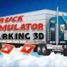 poster of Truck Simulator Parking 3D game