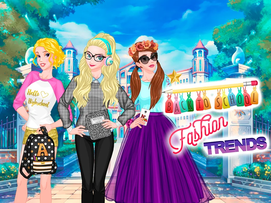 poster of Play Back To School Fashion Trends Game Online 2024 game