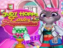 poster of Judy Hopps Easter Preparation game