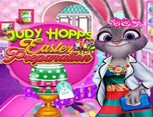 poster of Play Judy Hopps Easter Preparation Game Online 2024 game