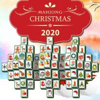 ملصق اللعبة Xmas 2020 Mahjong Deluxe