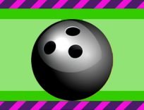 ملصق اللعبة Bowling Ball