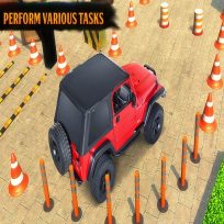 ملصق اللعبة City SUV Parking Master Simulator Parking Mania