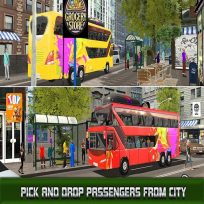 ملصق اللعبة Modern City Bus Driving Simulator New Games 2020