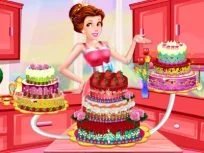poster of Princess Dede Sweet Cake Decor game