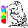 poster of Eagle Coloring Book game