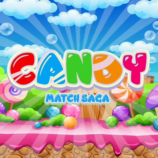 poster of Play Candy Match Saga Game Online 2024 game